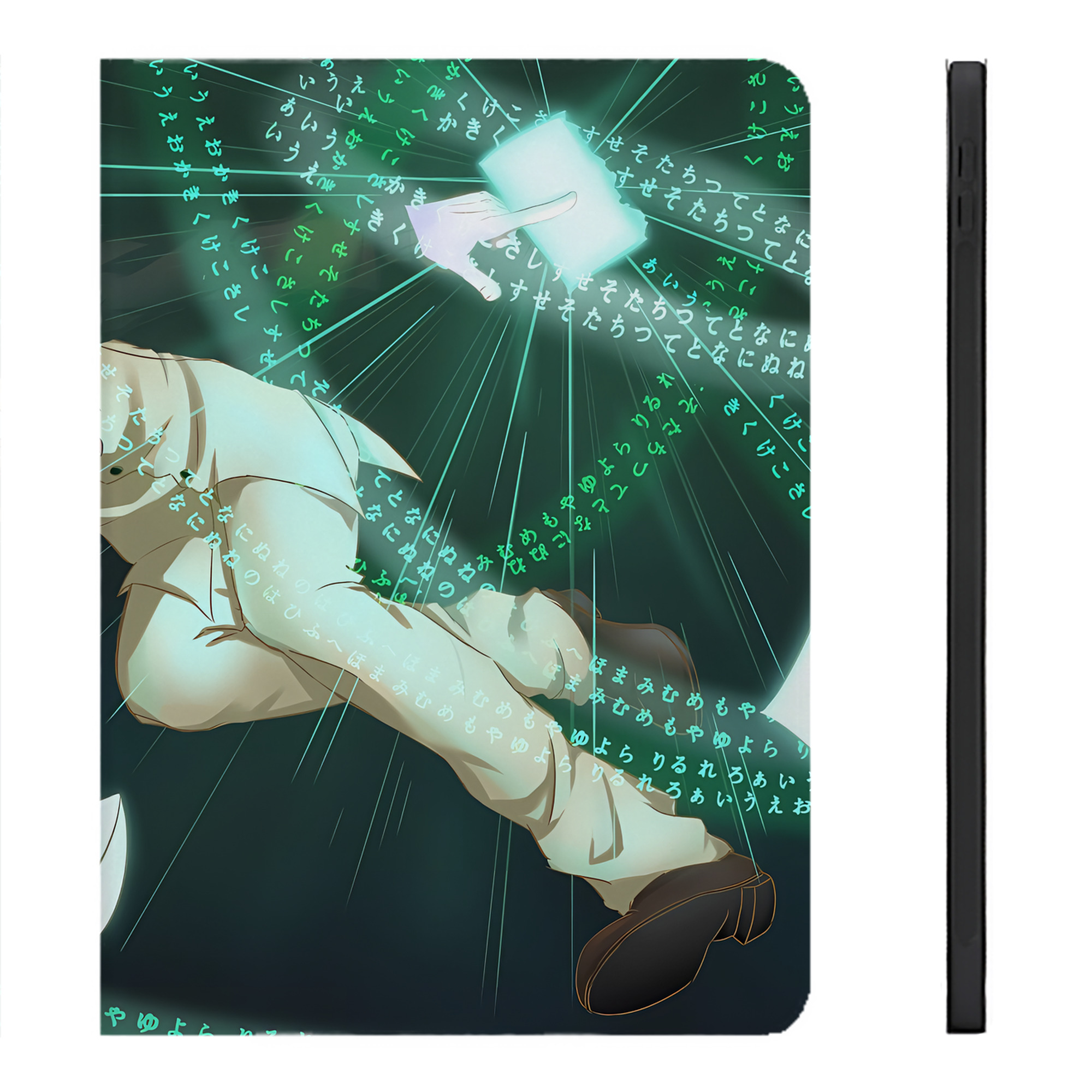 （画像用） 文豪ストレイドッグス Bungo Stray Dogs IPadケース ペンホルダー付き ブックスタイルデザイン